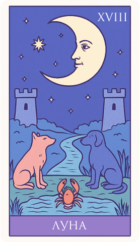 18 аркан: Луна